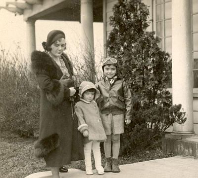 Ernestine, Barbara, and Lowell Smith (L-R)