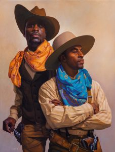 TWO AMERICANS OF THE OLD WEST