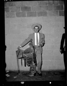 Eddy Akridge in Denver, 1956