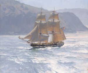 Brig ‘Pilgrim’ In San Francisco Bay October, 1835