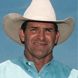 TEXAS SPORTS HALL OF FAME: WALT GARRISON (True Cowboy, hat and all)