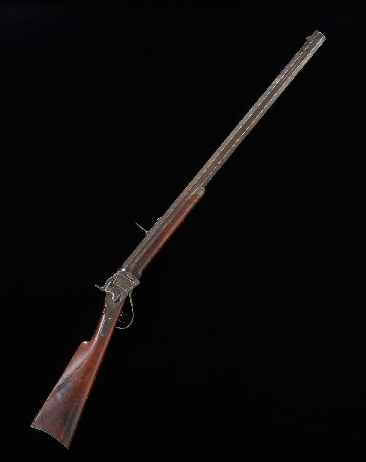 Sharps Model 1874 sporting rifle.Sharps Rifle Manufacturing company ...