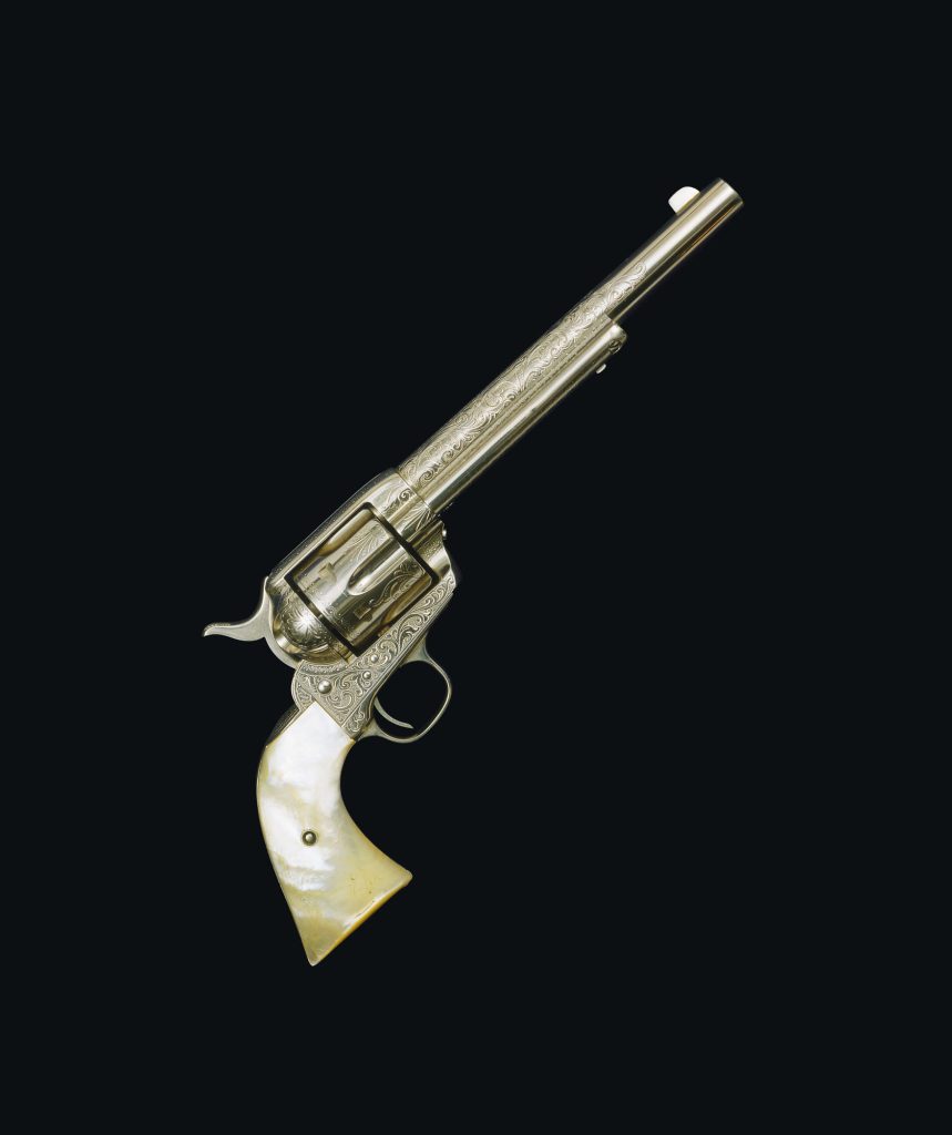 Colt Model 1873 Single Action Army. Colt’s Patent Fire Arms Manufacturing Company, Hartford, Connecticut. Caliber .44, Winchester Centerfire.