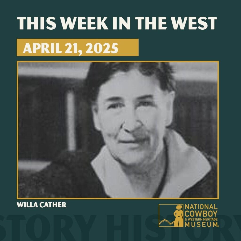This Week in the West, Episode 25: Willa Cather